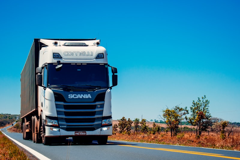 Logistics and export trucks